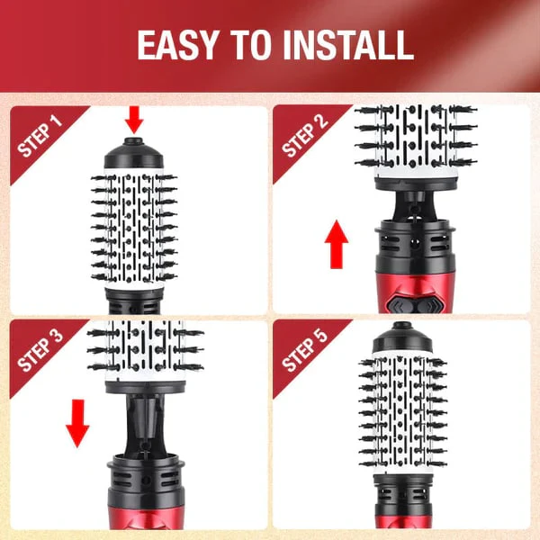 🎁49% OFF!! 3-in-1 Hot Air Styler and Rotating Hair Dryer for Dry hair, curl hair, straighten hair - Image 11