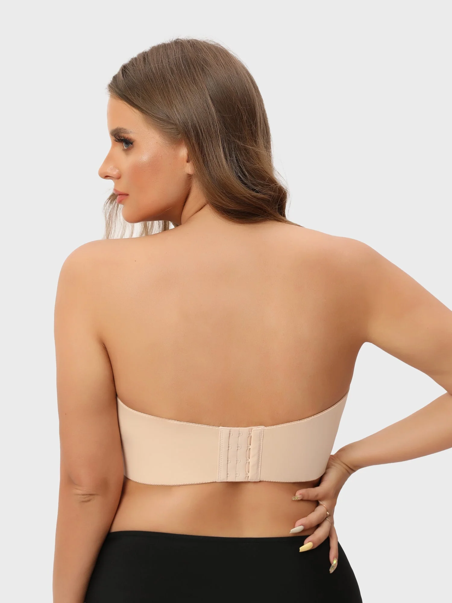 HOT SALE Plus Size Non-Slip Convertible Bandeau Bra - Image 10