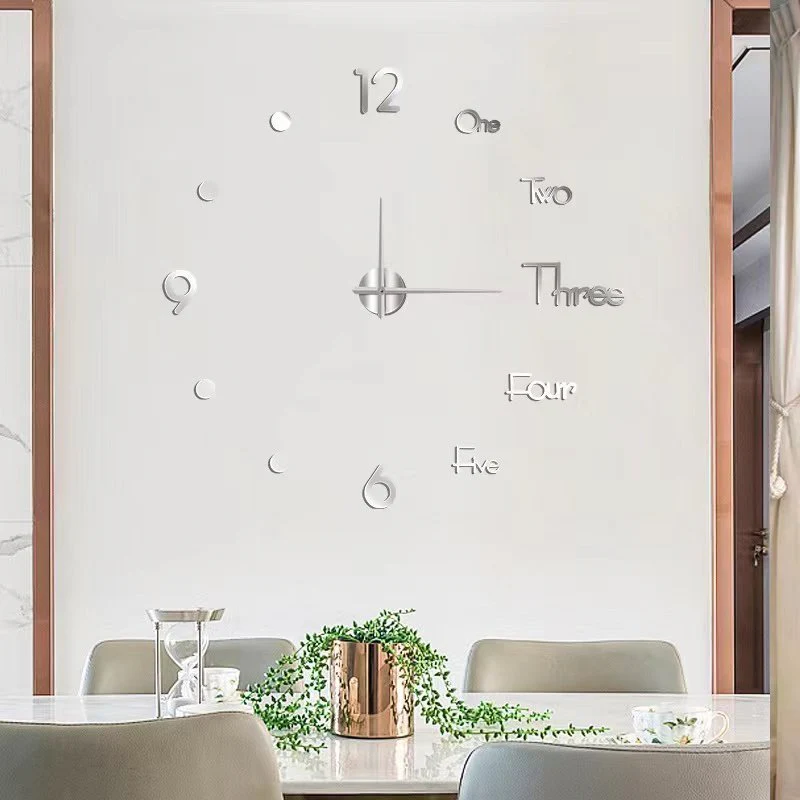 MODERN DIY PUNCH-FREE WALL CLOCK - Image 11