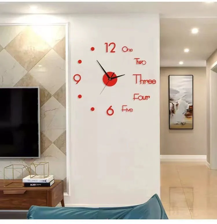MODERN DIY PUNCH-FREE WALL CLOCK - Image 12