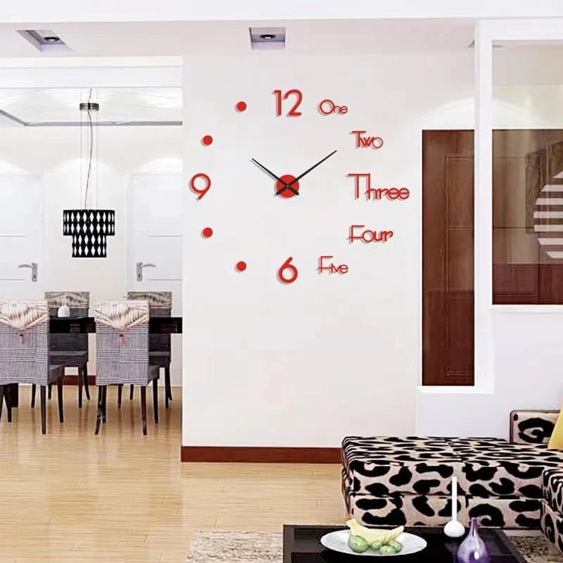 MODERN DIY PUNCH-FREE WALL CLOCK - Image 13