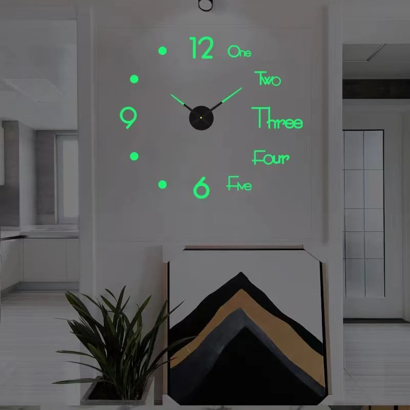 MODERN DIY PUNCH-FREE WALL CLOCK - Image 15