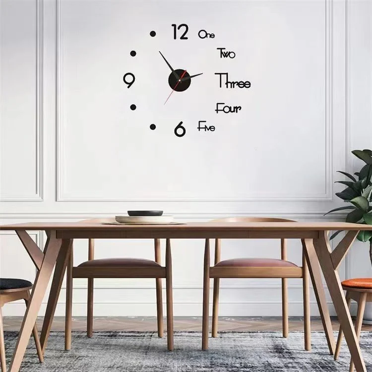 MODERN DIY PUNCH-FREE WALL CLOCK - Image 8
