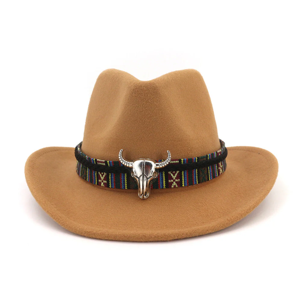 Western Cowboy Hat- Wine Red - Image 10