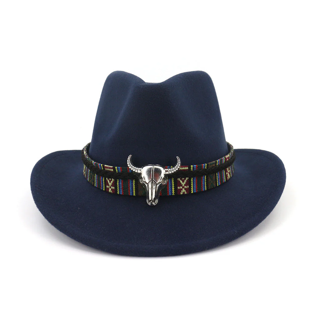 Western Cowboy Hat- Wine Red - Image 8