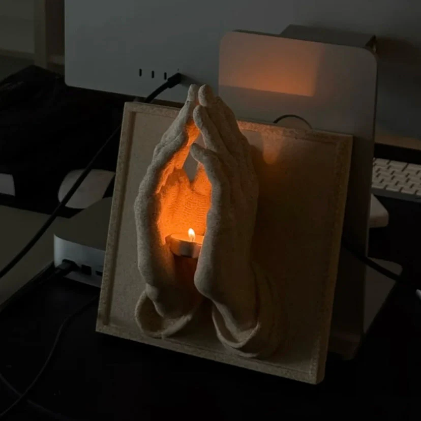 ✝️🙏Praying Hands--A Perfect Blend of Warmth and Wishes - Image 3