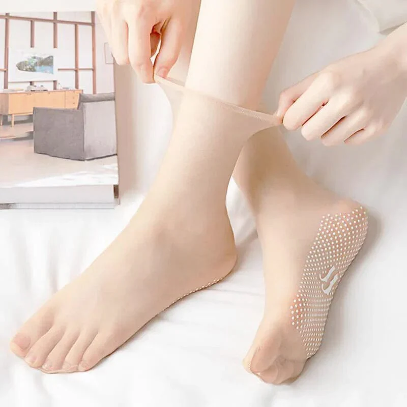 Invisible, Slip-resistant Crystal Silk Socks - Image 9