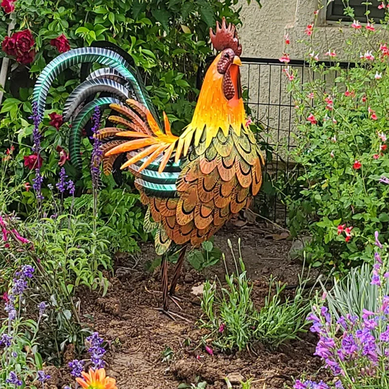 Iron Rooster-Amazing Detail And Beautiful Colours - Image 5