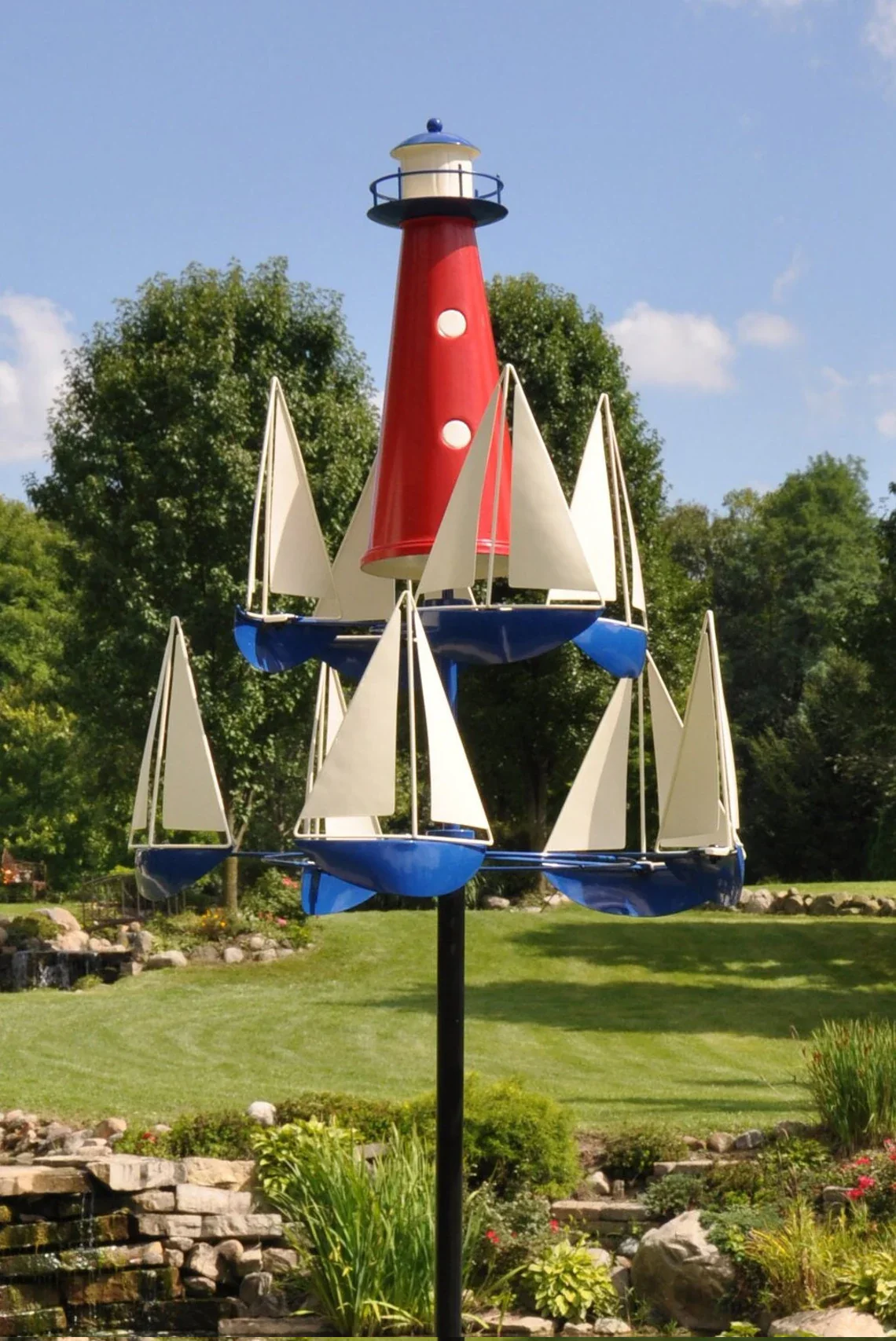Kinetic Art Wind Sculpture - Image 2