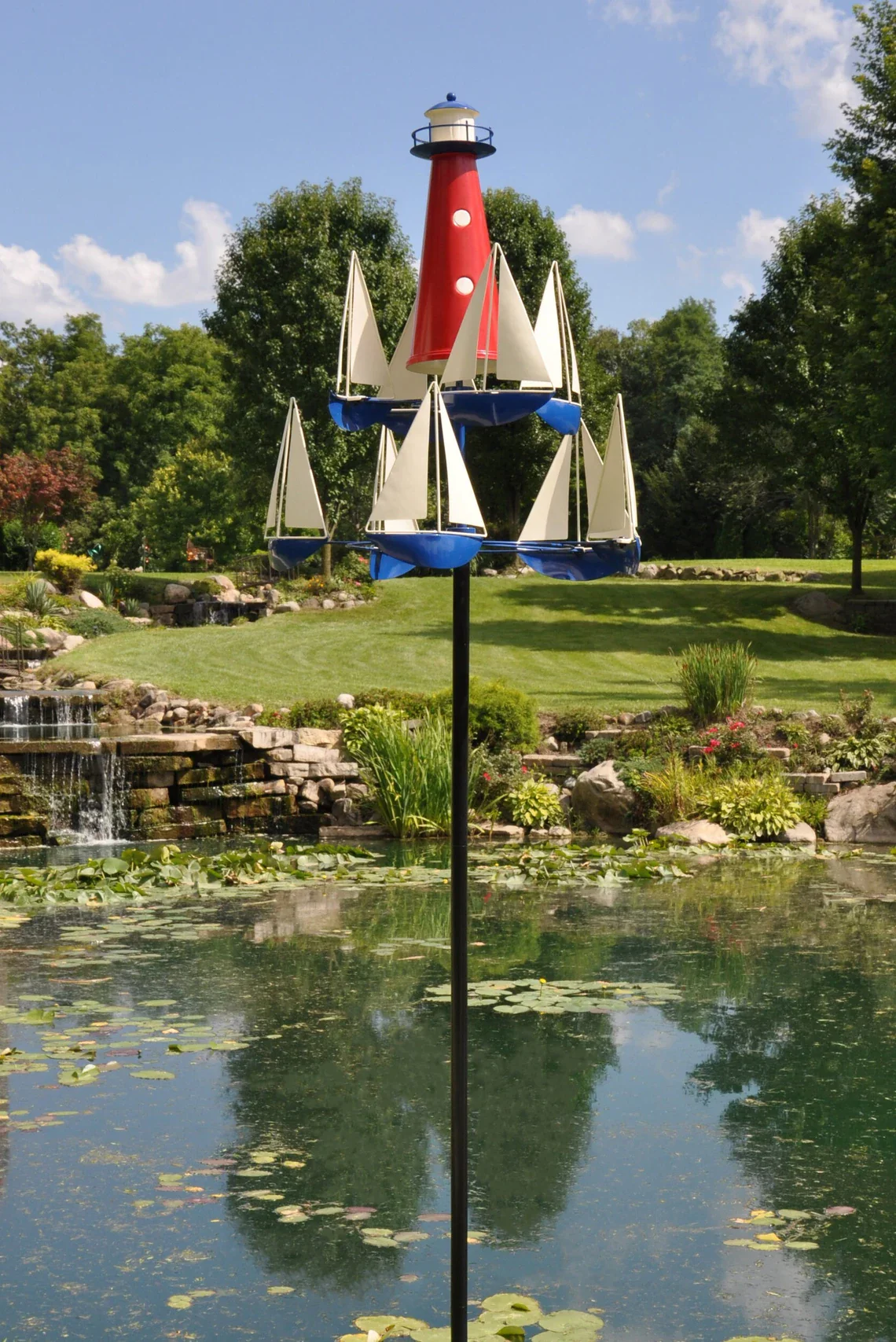Kinetic Art Wind Sculpture - Image 5