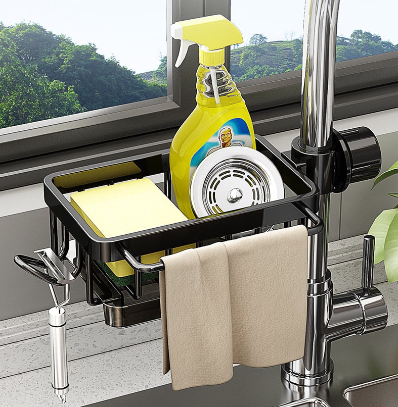 Kitchen Sink Faucet Organizer - Image 2