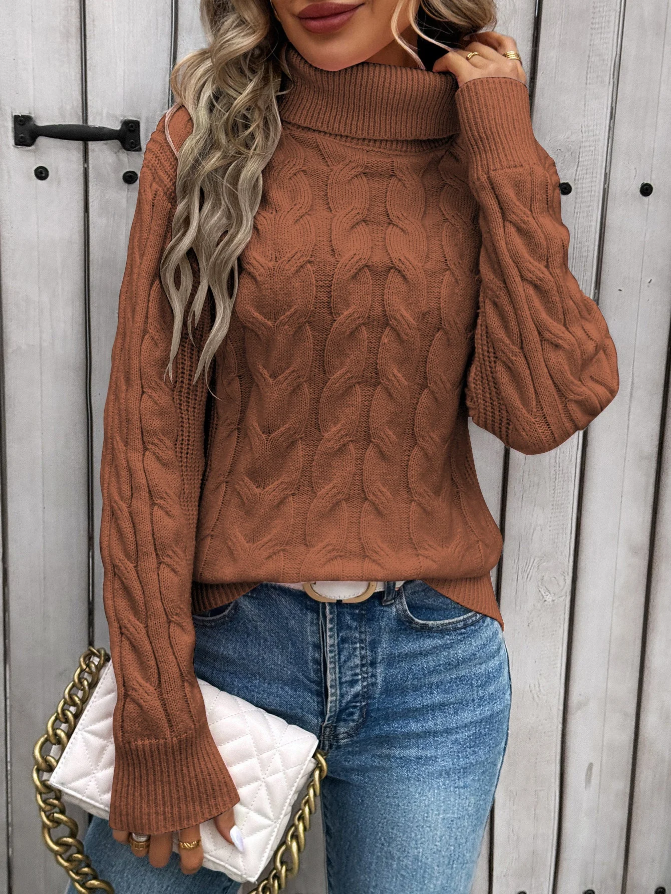 Knitted Sweater - Image 5
