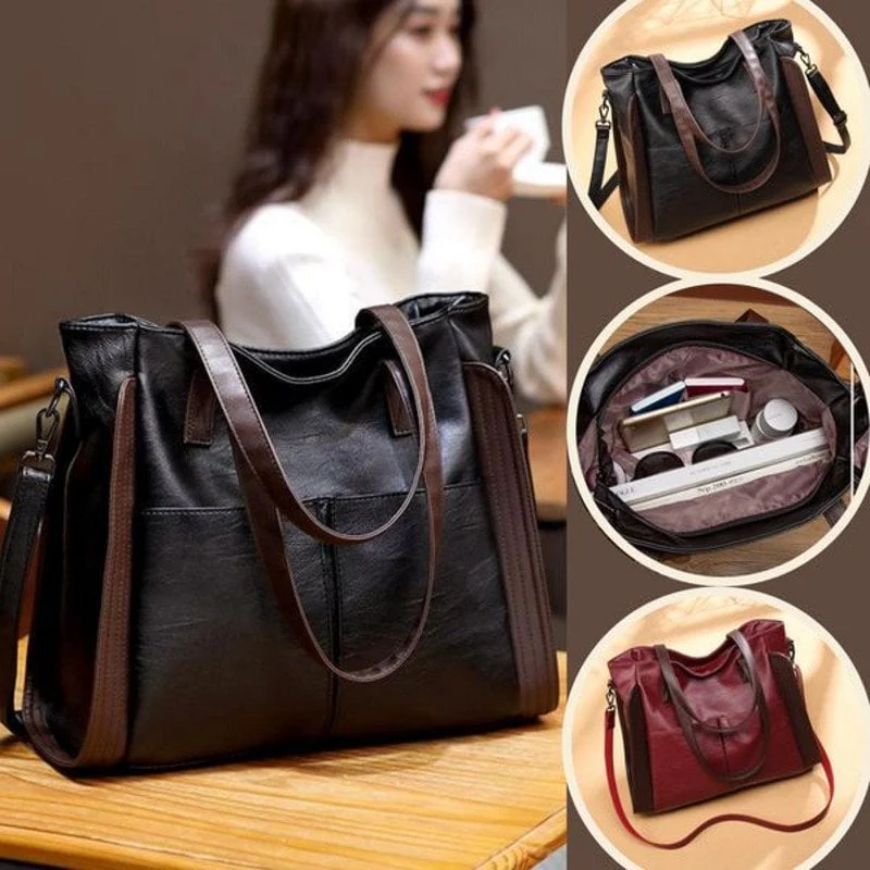 Large Capacity Single Shoulder Simple Tote Bag