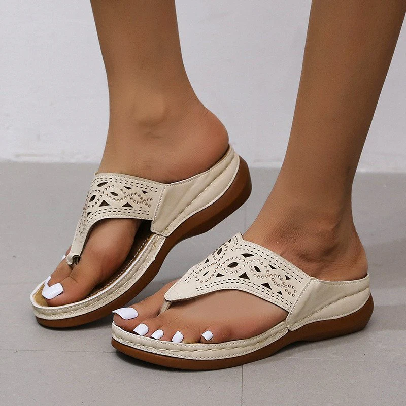 2024 Soft Bottom Massage Orthopedic Flip-Flops - Image 8