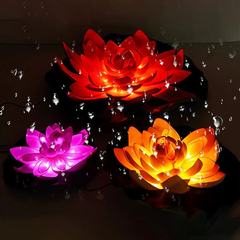 Waterproof Solar Garden Lotus Light - Image 3