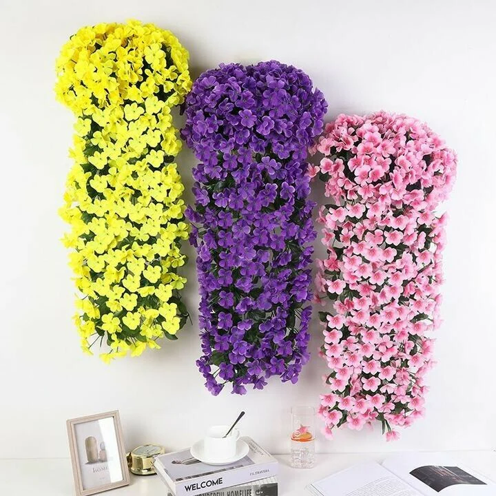 Vivid Artificial Hanging Orchid Bunch - Image 15