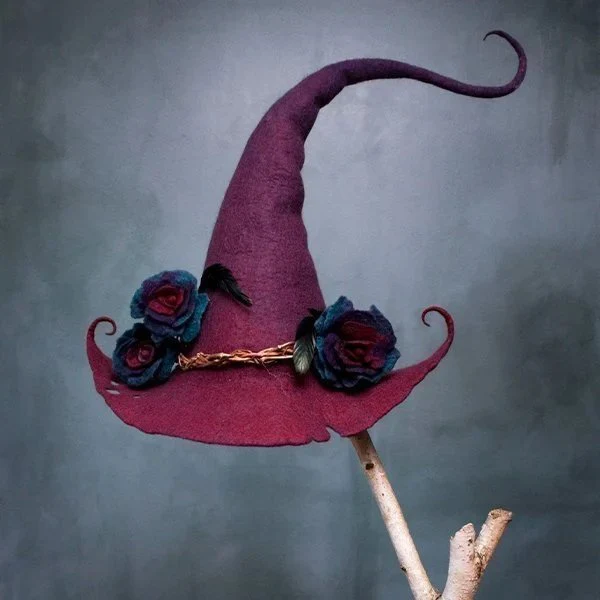Halloween Party Felt Witch Hats - Image 11