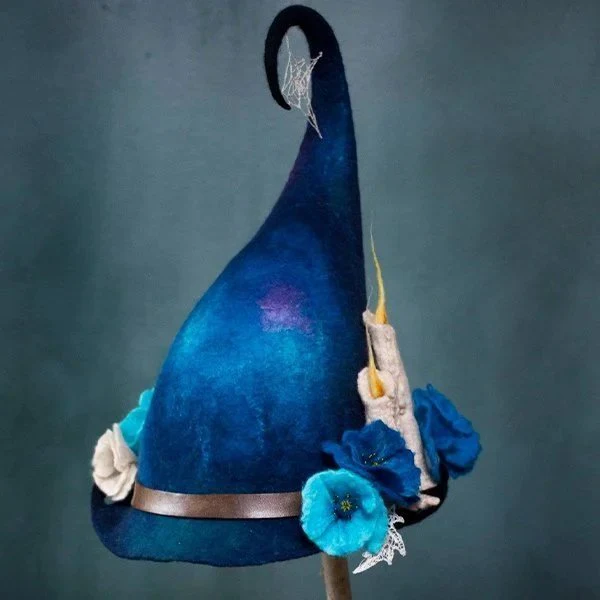 Halloween Party Felt Witch Hats - Image 3