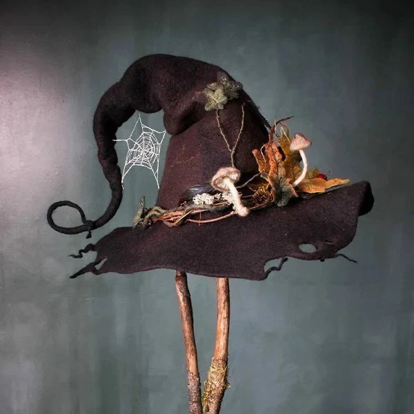 Halloween Party Felt Witch Hats - Image 6
