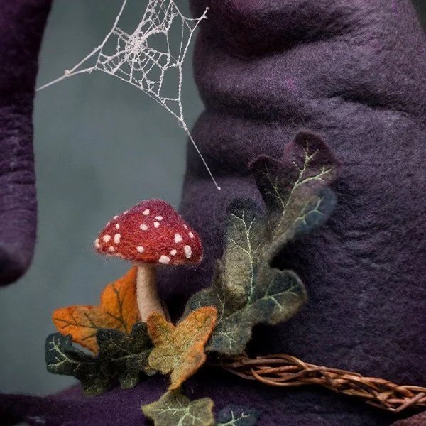 Halloween Party Felt Witch Hats - Image 9