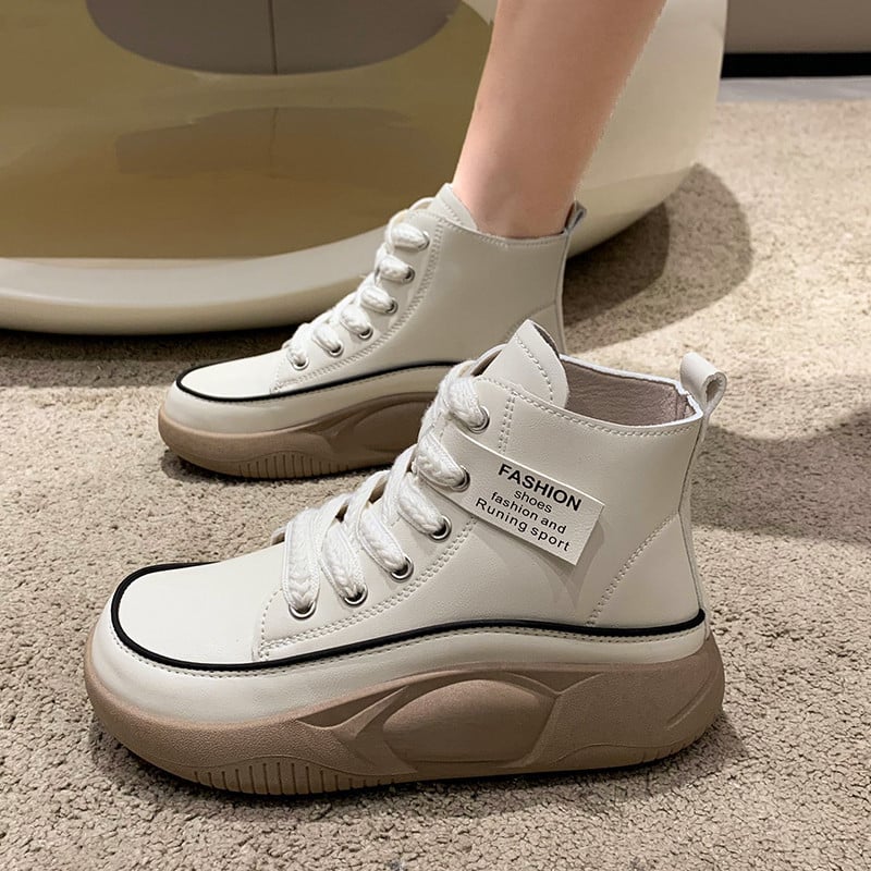 Women's High Top Thick Sole Martin Boots - Image 8