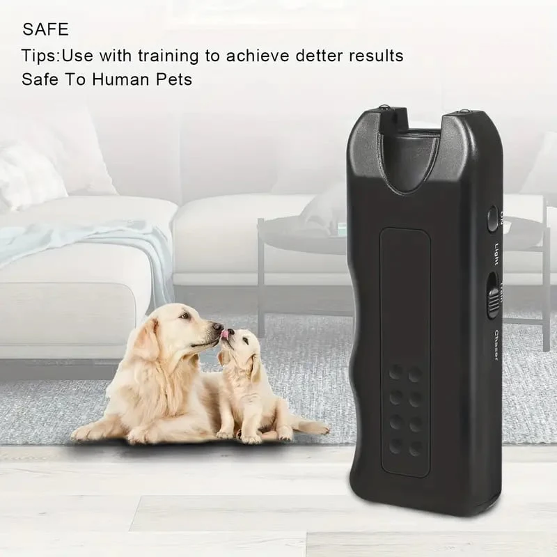 Handheld Bark Control Luminous Ultrasonic Dog Repeller - Image 10