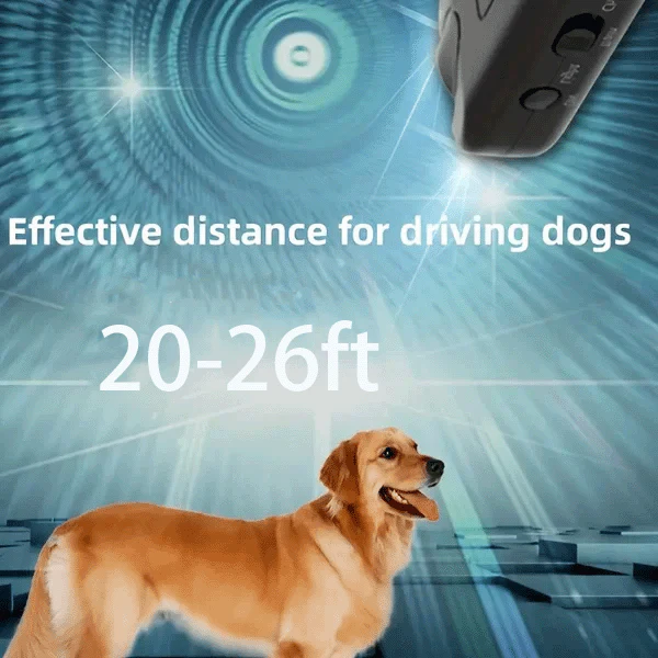 Handheld Bark Control Luminous Ultrasonic Dog Repeller - Image 9