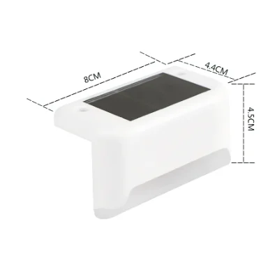 LED Solar Lamp Path Staircase Outdoor Waterproof Wall Light-BUY MORE SAVE MORE - Image 13