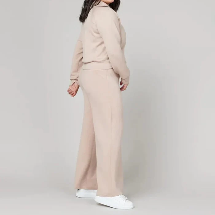 Long Sleeve Wide Leg Jumpsuit - Image 21