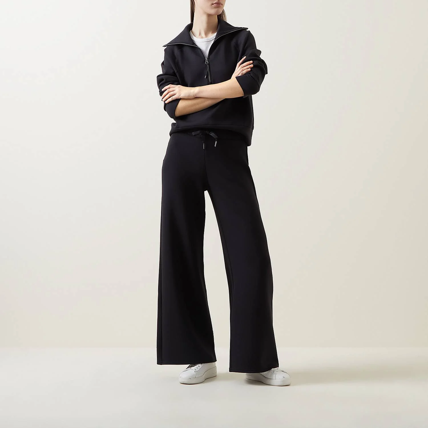 Long Sleeve Wide Leg Jumpsuit - Image 8