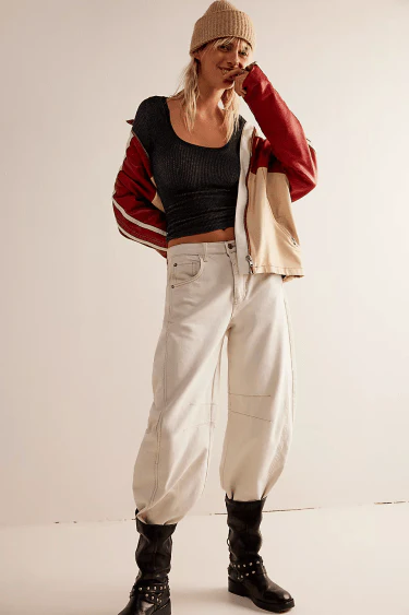 2025 Mid-Rise Barrel Jeans (BUY 2 Free Shipping) - Image 15