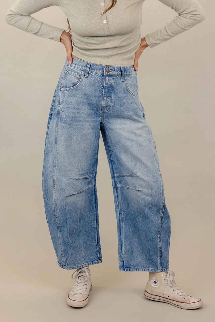 2025 Mid-Rise Barrel Jeans (BUY 2 Free Shipping) - Image 5