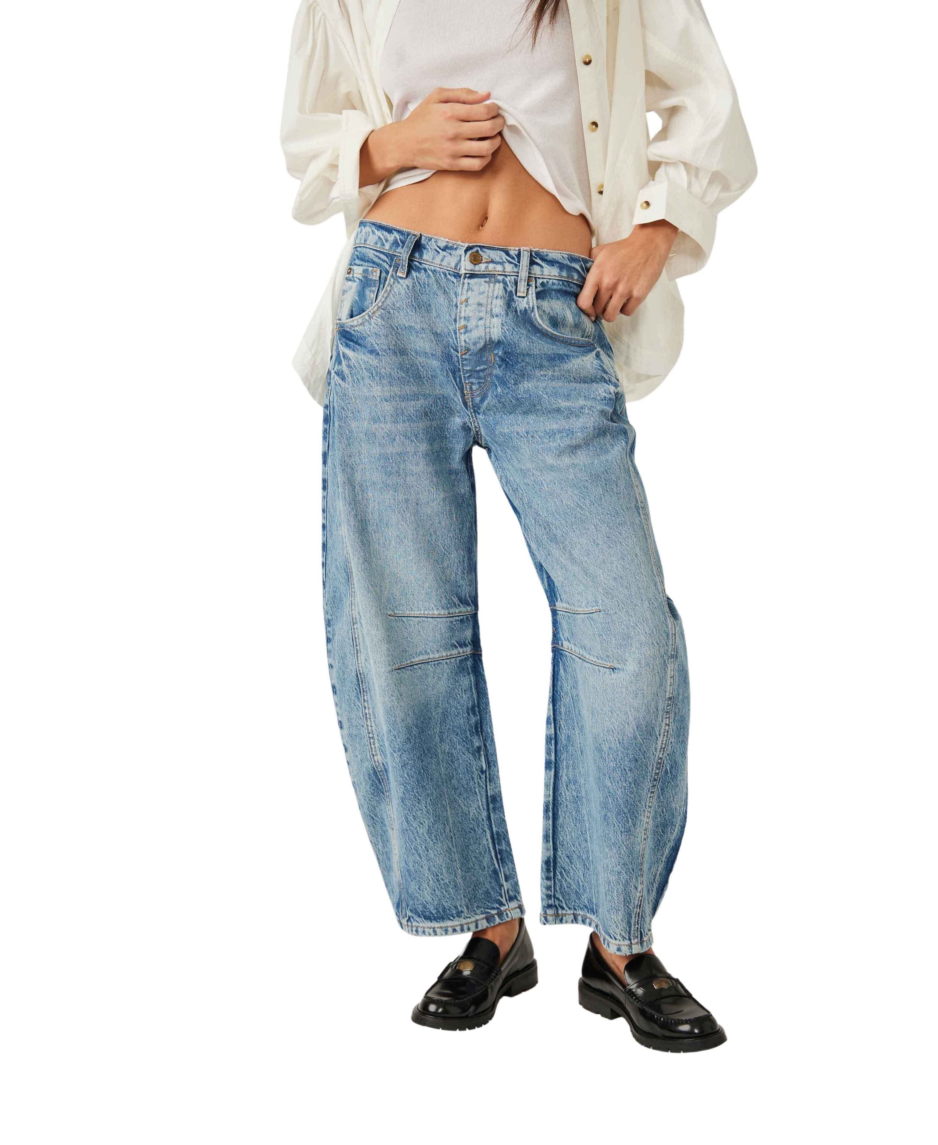 2025 Mid-Rise Barrel Jeans (BUY 2 Free Shipping) - Image 6
