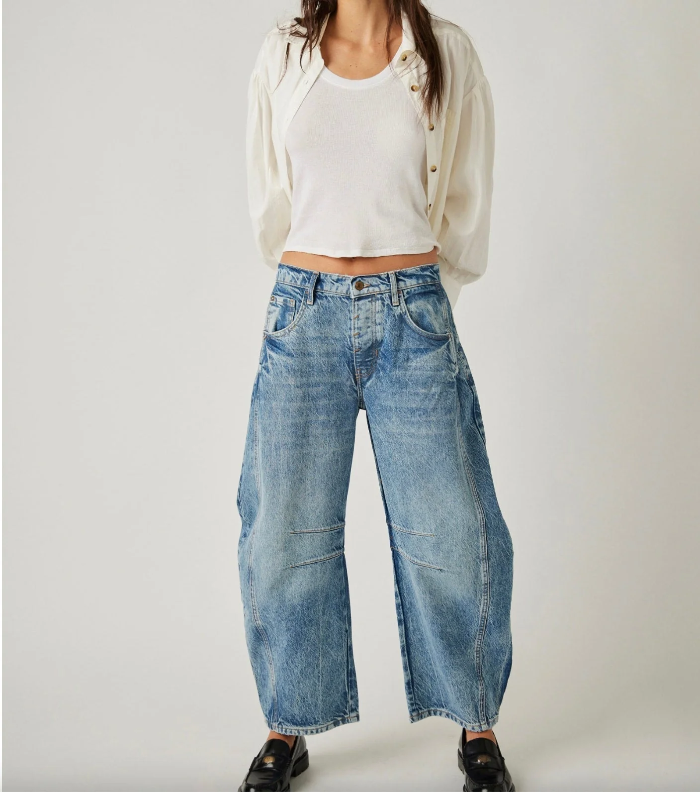 2025 Mid-Rise Barrel Jeans (BUY 2 Free Shipping) - Image 7