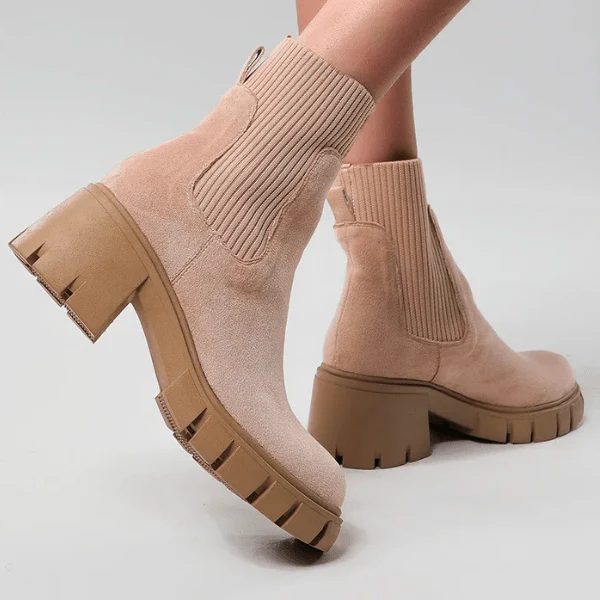 New Autumn And Winter Suede Boots - Image 17