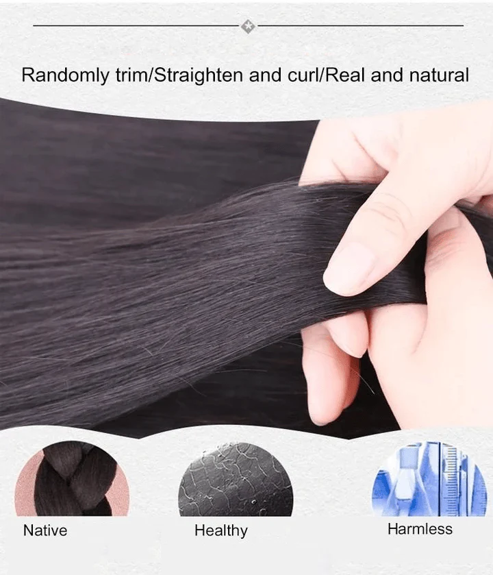Magic Clip-on Hair Topper - Image 11