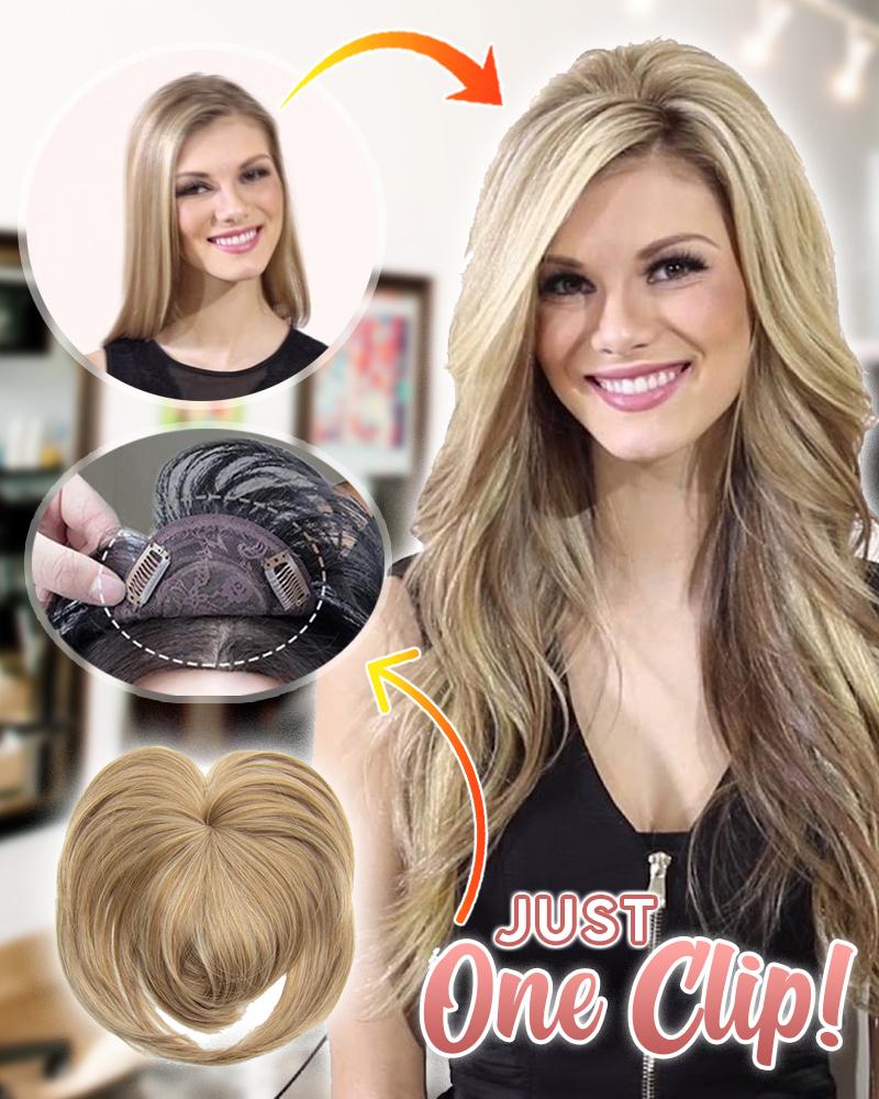 Magic Clip-on Hair Topper - Image 3