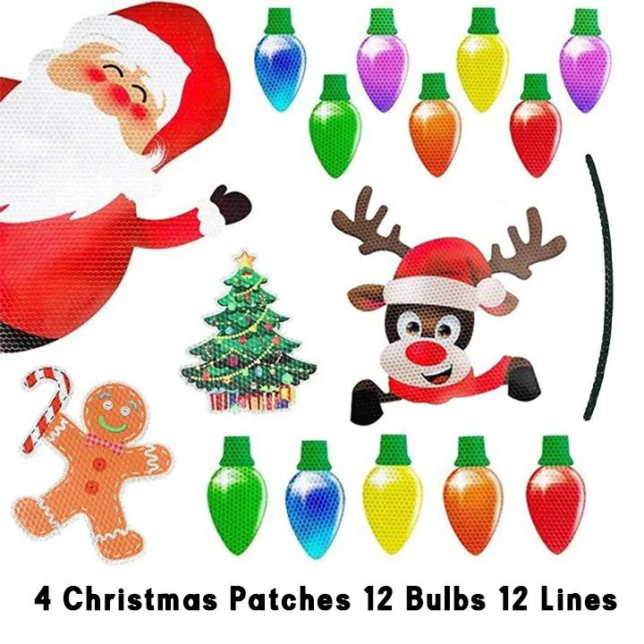 Magnet Reflective Light Bulb Decorations - Image 14