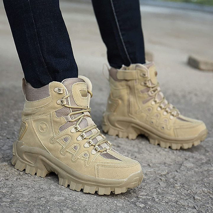 Men Outdoor Waterproof Non-Slip Hiking Boots Combat Boots - Free shipping worldwide! - Image 10