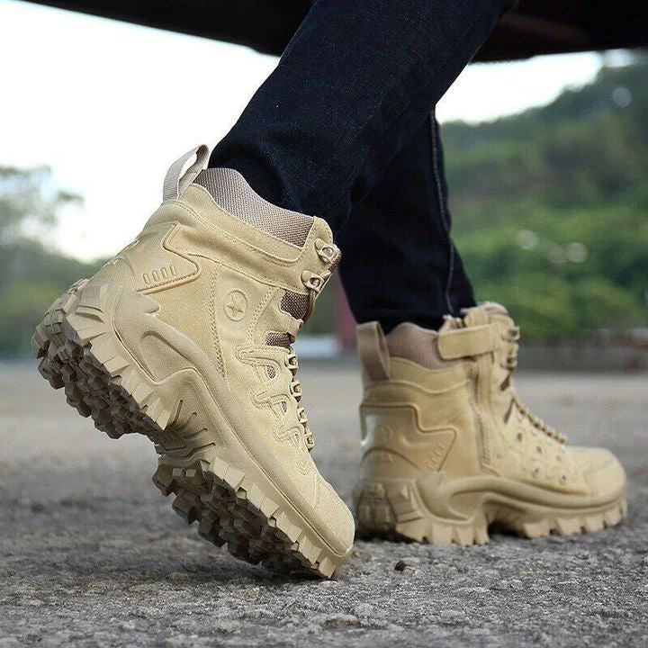 Men Outdoor Waterproof Non-Slip Hiking Boots Combat Boots - Free shipping worldwide! - Image 11