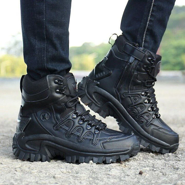 Men Outdoor Waterproof Non-Slip Hiking Boots Combat Boots - Free shipping worldwide! - Image 13