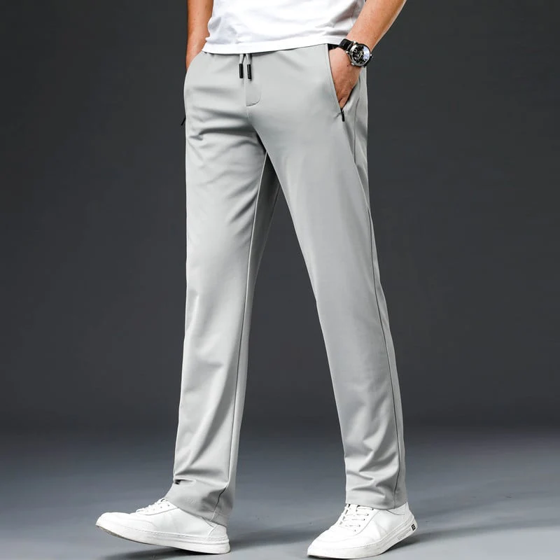 MEN'S STRAIGHT ANTI-WRINKLE CASUAL PANTS - Image 4