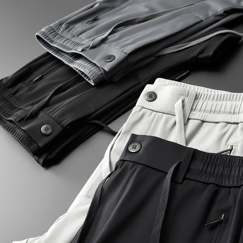 MEN'S STRAIGHT ANTI-WRINKLE CASUAL PANTS - Image 5