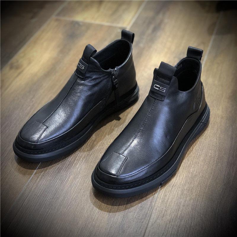 Men's Fashion Casual Leather Boots( Limited Stock) - Image 3