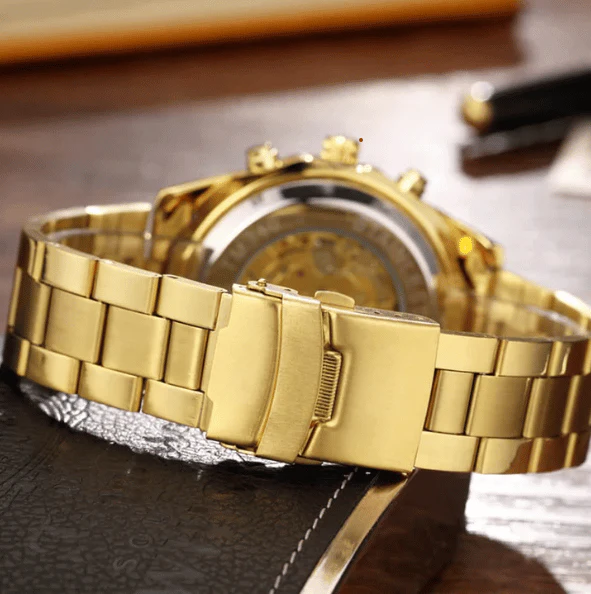Men's Skeleton Watch - Image 11