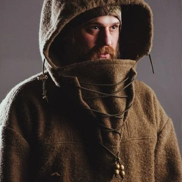 Men's Wool Heavy Coat - Image 11