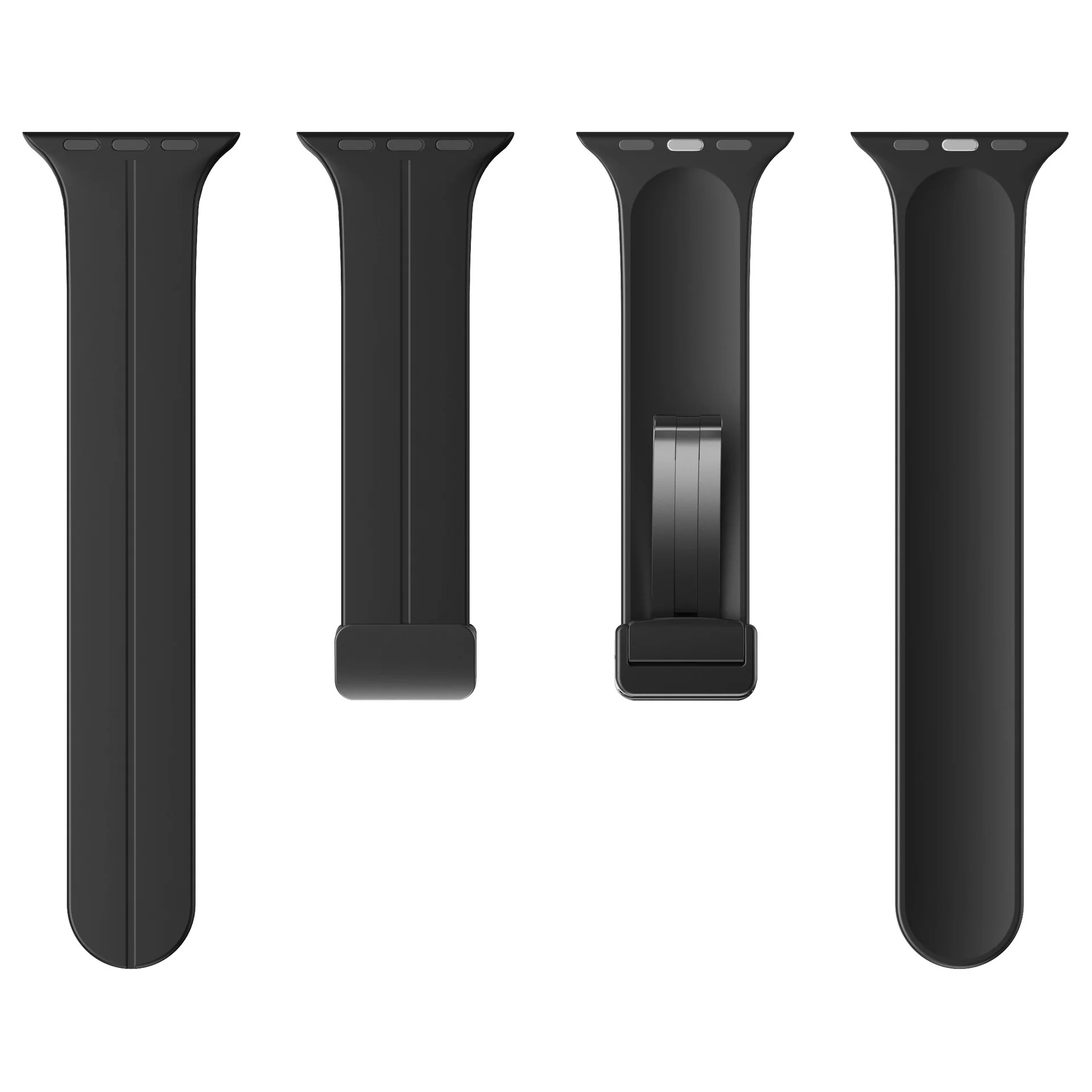 Silicone Magnetic Folding Band For Apple Watch - Image 10