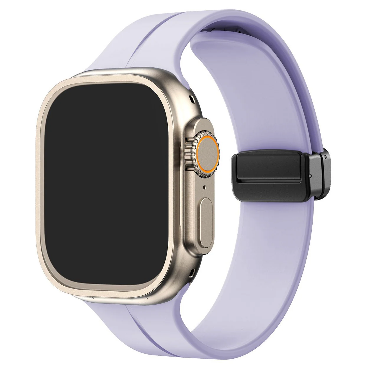 Silicone Magnetic Folding Band For Apple Watch - Image 5