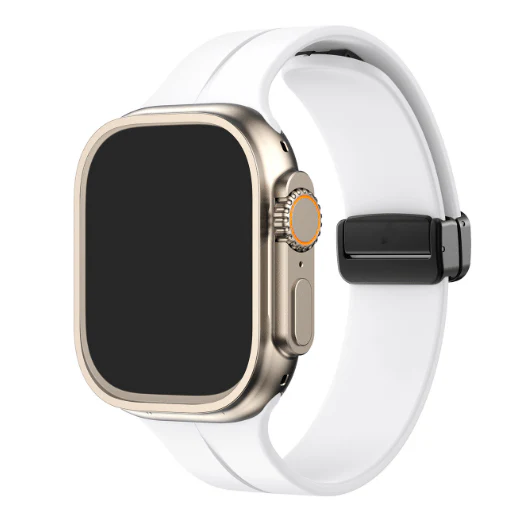 Silicone Magnetic Folding Band For Apple Watch - Image 7