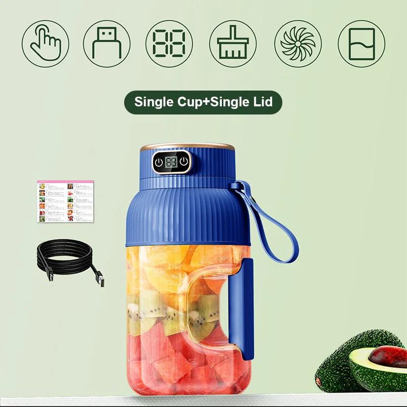 Multifunctional Portable Juicer Cup With Digital Display - Image 2